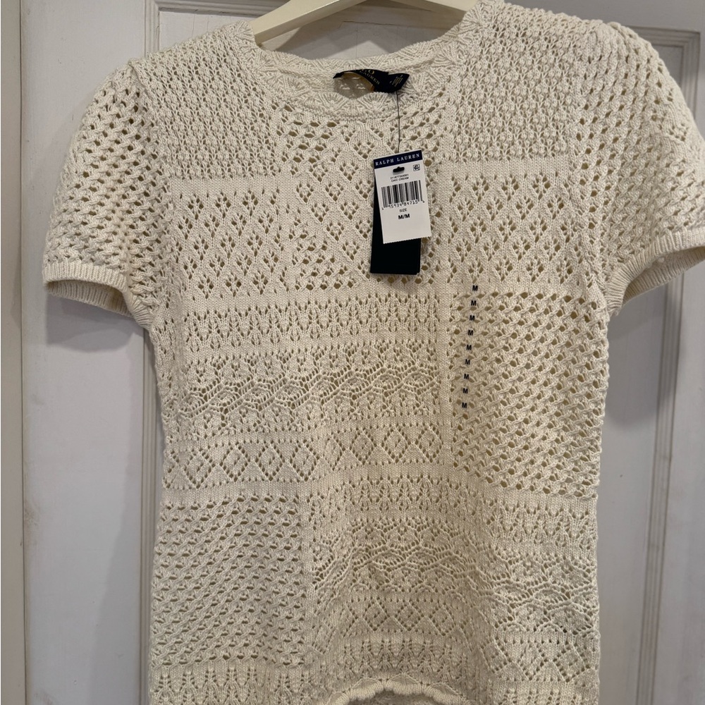 Ralph Lauren Cream Sweater Top